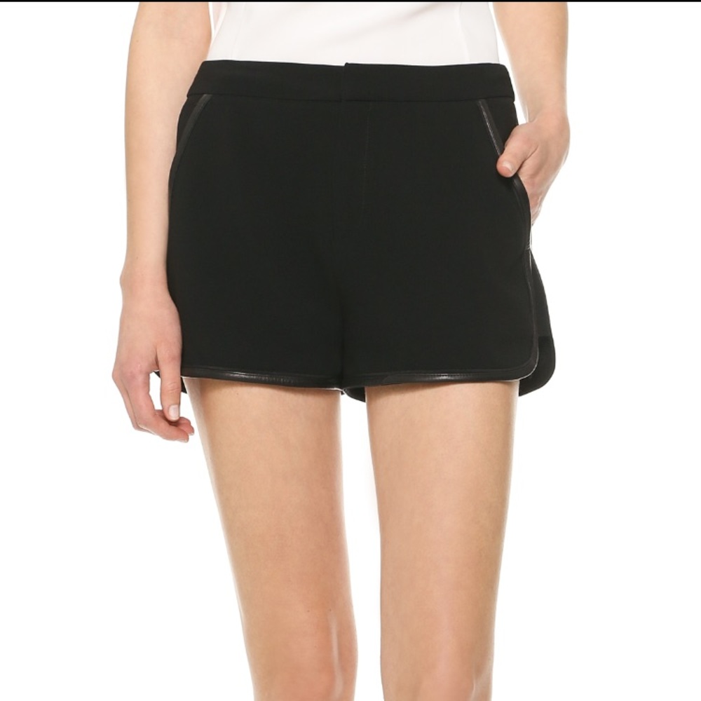 Rag & Bone Black Dress Shorts